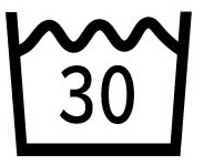 洗濯マーク_30度弱